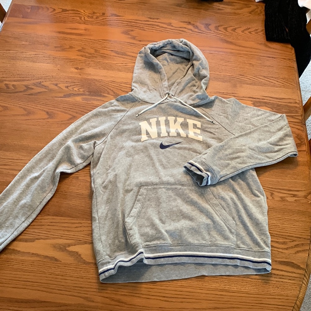 Nike Womens gray hoodie